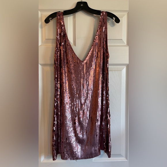 Free People Sequin Mini Dress - Picture 3 of 11